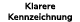 Klarere Kennzeichnung