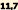 11,7