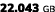 22.043 GB