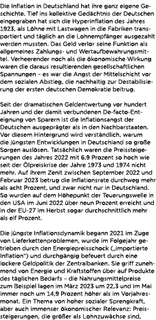 Die Inflation in Deutschland hat ihre ganz eigene Geschichte. Tief ins kollektive Ged chtnis der Deutschen eingegrabe...