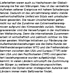 Lieferketten waren auch zu Hochphasen der Globalisierung nie frei von St rungen. Neu ist das vermehrte Auftreten selt...