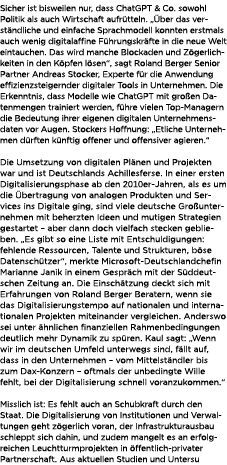Sicher ist bisweilen nur, dass ChatGPT & Co. sowohl Politik als auch Wirtschaft aufr tteln. „ ber das verst ndliche u...