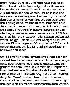 Extremwetterereignisse und Naturkatastrophen in Deutschland und der Welt zeigen, dass die Auswirkungen des Klimawande...