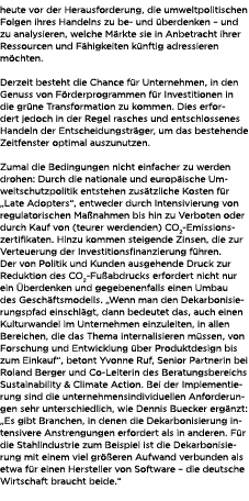 heute vor der Herausforderung, die umweltpolitischen Folgen ihres Handelns zu be und berdenken – und zu analysieren,...